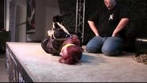 Her First ever Hogtie !