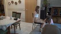 Celeste and Gina – Celeste learns to tie knots