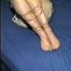 33 Yr OLD AMERICAN INDIAN DOCTOR TIED TO BRASS BED WITH RAWHIDE (D28-6)