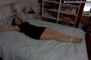 Leonie - Tied up in bed