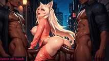 GoL Tsubasa Hanenaw street BBC gangbang
