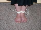 Stuhlfesselung und Hogtie
