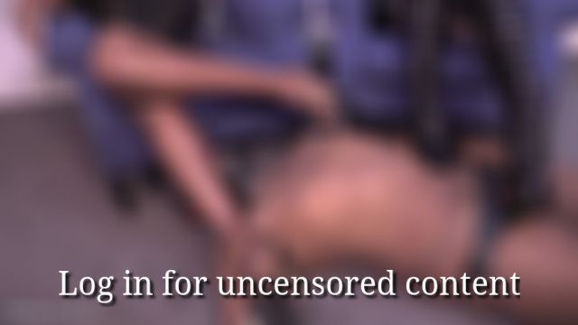 Worshipping shiny Mistresses' shoes - Part Four