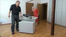 Hailey - New prisoner in the office Part 1 of  8