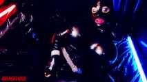 Black Rubber Tits Fantasy - Cockwanking