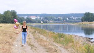 1037 Helium gefüllte Folie