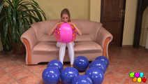 381 Alexis Crystal came over and got lots of beachballs