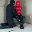 shiny jacket girl play time