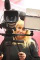 Normally front of the camera here once behind to see Mistress Aschi