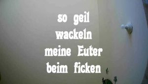 my tits shake so hotly when I fuck