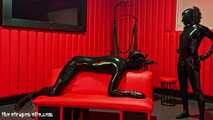 Bondage slut’s pegging