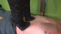 Yvette Costeau, feel my heel inside your flesh