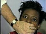 BLACK, RING GAGGED, MOUTH STUFFED SHONDA (D10-14)