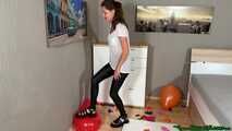 shoe stomp2pop tough Karaloon balloons
