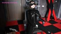 Xiaomeng Breathplay Punishment in Latex Suit and High Shoes