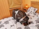 [From archive] Dominica Phoenix - ball taped and packed in trash bag