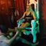 Nylon slave loses his mind with his mistress!