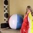 079 Steffi loves beach balls