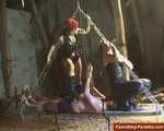 Jill Diamond & Lady AlexXandra, Swinging on the slave 2, 24 min. short-movie / WMV-SD