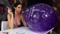 topless smoking Blow2Pop purple u16 *HB*