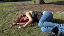 Elen totally wasted in public