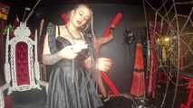 Whipping + Masturbation Instructions on the St. Andrew's Cross!