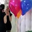 elegant nailpoppings with a bunch of helium balloons