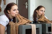 Crazy nylon school girl Antonia (233 images)
