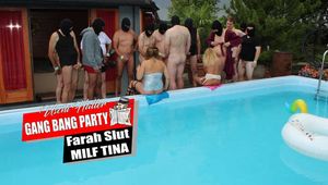 Party photos: Tina and Farah outdoor party