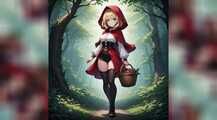 Riding hood and the big bad wolf