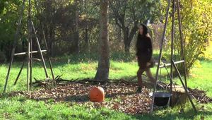 Happy Halloween! Pumpkin headbasting
