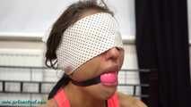 Fitness girl cuffed