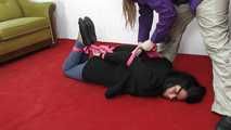 first towel hogtie