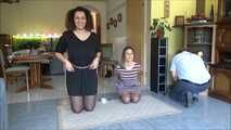 Kyra and Vanessa - tickle detector test Part 3 of  10