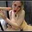 WTF! Am I going too far? Dildo blowjob in the shower