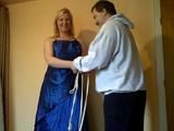 Blue dress