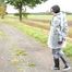 Unser neues Model Miss Amira in Regatta Nylon und tranparentem Regenanzug gefesselt und geknebelt