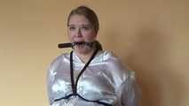 Sandra chairtied and drooling 2/2