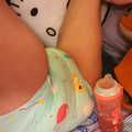 Colouring in my clowdee diaper