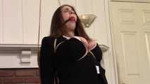 BigBoobed BallGagged Secretary struggles ChairBound - Miss Alex Chance