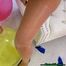 sexy highheel and feet popping thai balloons