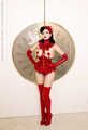 Seductress in Red