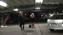 053001 Lindsay Takes A Huge Pee In The Underground Car Park