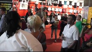 Public Bondage Walk for Lena King