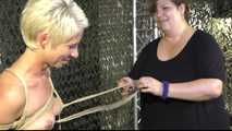 Public Bondage Lesson for Lena King