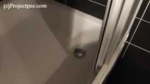 118007 Cynthia Vellons Pees In Her Shower Cabinet