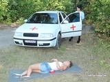 [From archive] Dana & La Pulya - Nurse outdoor problem 01
