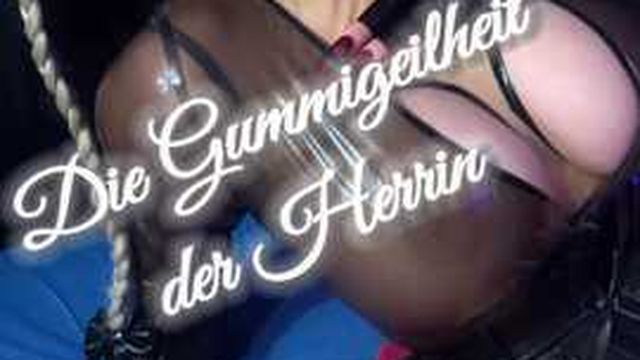 The rubber lust of the mistress