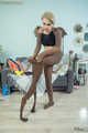 Kira goes mad for pantyhose (305 images)