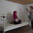 Lana roped on bed 1